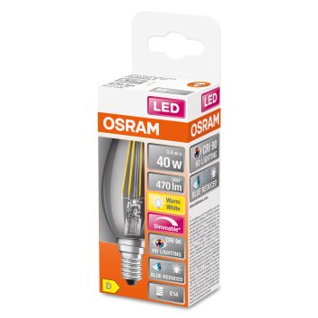 Osram E14 LED 3.4 Watt varmvit dimbar 470 Lumen