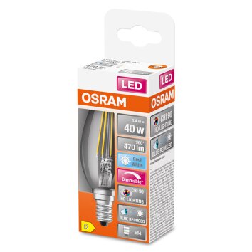 Osram E14 LED 3.4 Watt neutralvit dimbar 470 Lumen