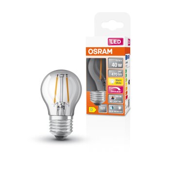 Osram E27 LED 3.4 Watt varmvit dimbar 470 Lumen