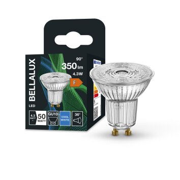 BELLALUX GU10 LED 4.3 Watt neutralvit 350 Lumen