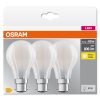 Osram B22d LED 6.5 Watt varmvit 806 Lumen