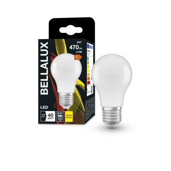 BELLALUX E27 LED 4.9 Watt varmvit 470 Lumen