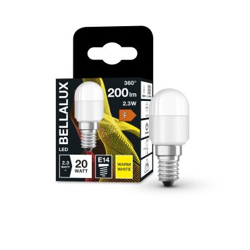 BELLALUX E14 LED 2.3 Watt varmvit 200 Lumen