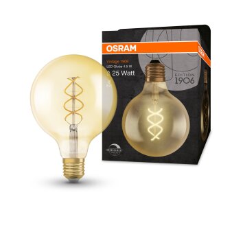 Osram E27 LED 4 Watt varmvit dimbar 300 Lumen