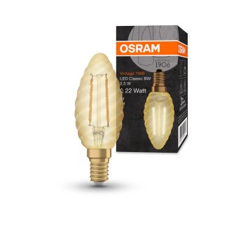 Osram E14 LED 2.5 Watt varmvit 220 Lumen