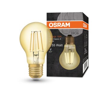 Osram E27 LED 6.5 Watt varmvit 650 Lumen