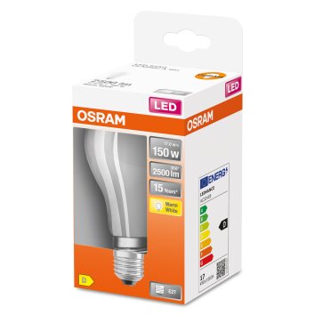 Osram E27 LED 17 Watt varmvit 2450 Lumen