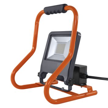 Ledvance WORKLIGHTS Fasad spotlight LED Grått, Orange, 1-ljuskällor