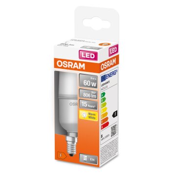 Osram E14 LED 8 Watt varmvit 806 Lumen