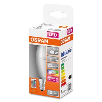 Osram E14 LED 4.9 Watt varmvit dimbar 470 Lumen