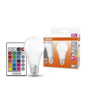 Osram E27 LED 9.4 Watt varmvit dimbar 806 Lumen