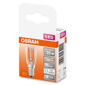 Osram E14 LED 2.8 Watt dagsljusvit 250 Lumen