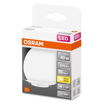 Osram GX53 LED 4.9 Watt varmvit 470 Lumen