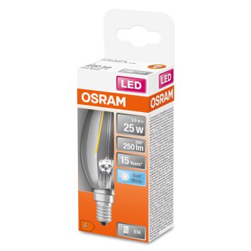 Osram E14 LED 2.5 Watt neutralvit 250 Lumen