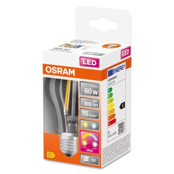 Osram E27 LED 7 Watt neutralvit 806 Lumen