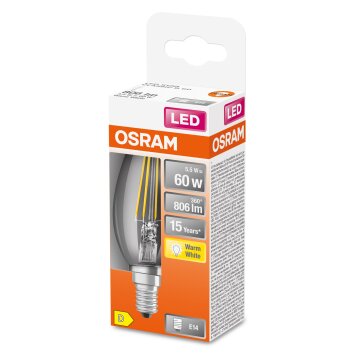 Osram E14 LED 5.5 Watt varmvit 806 Lumen