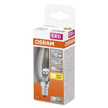 Osram E14 LED 1.5 Watt varmvit 136 Lumen