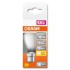 Osram B22d LED 4 Watt varmvit 470 Lumen