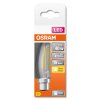 Osram B22d LED 4 Watt varmvit 470 Lumen