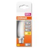 Osram B22d LED 4 Watt varmvit 470 Lumen