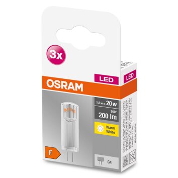 Osram G4 LED 1.8 Watt varmvit 200 Lumen