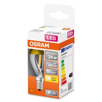 Osram E14 LED 4 Watt varmvit 380 Lumen