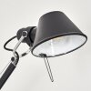 Artemide TOLOMEO Golvlampa, Läslampa Krom, Svart, 1-ljuskällor