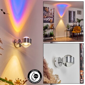 Indore Up & Down Lampa, Vägglampa LED Aluminium, 2-ljuskällor