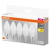 Osram E14 LED 4.9 Watt varmvit 470 Lumen