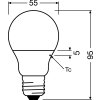 Ledvance E27 LED 4.9 Watt varmvit 470 Lumen