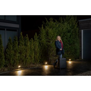 Ledvance ENDURA® Fasad spotlight LED Grått, 1-ljuskällor