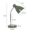 Steinhauer Spring Bordslampa Grön, 1-ljuskällor