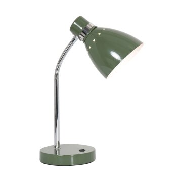 Steinhauer Spring Bordslampa Grön, 1-ljuskällor