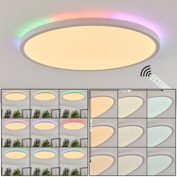 Hortinhas Taklampa, Panel LED Vit, 1-ljuskällor, Fjärrkontroll, Färgväxlare