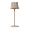 Lucide JUSTINE Bordslampa utomhus LED Beige, 1-ljuskällor