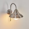 Gielas vägglampa utomhus LED Nickel matt, 1-ljuskällor