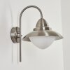 Gielas vägglampa utomhus LED Nickel matt, 1-ljuskällor