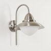 Gielas vägglampa utomhus LED Nickel matt, 1-ljuskällor