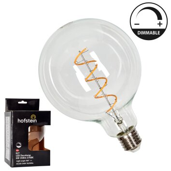 E27 LED 6 Watt varmvit dimbar 350 Lumen