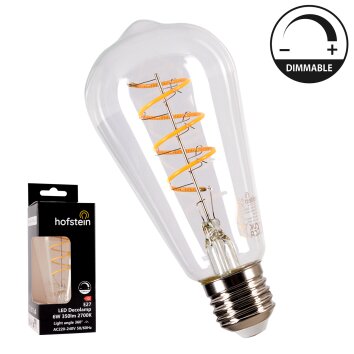 E27 LED 6 Watt varmvit dimbar 350 Lumen