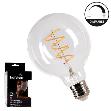 E27 LED 6 Watt varmvit dimbar 350 Lumen