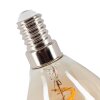 E14 LED Amber, 1-ljuskällor