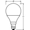 Ledvance E14 LED 3.3 Watt varmvit 250 Lumen