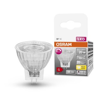 Osram GU4 LED 2.8 Watt varmvit dimbar 180 Lumen