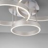 Leuchten Direkt LILLUTI Taklampa LED Silver, 2-ljuskällor, Fjärrkontroll