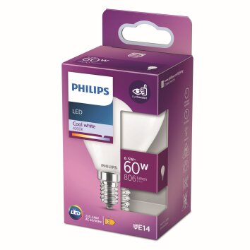 Philips Lampor E14 LED 6.5 Watt neutralvit 806 Lumen