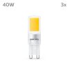 Philips Lampor LED 3.2 Watt varmvit 400 Lumen