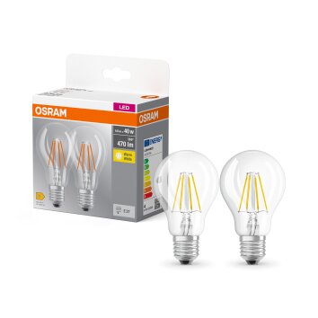 Osram E27 40 Watt varmvit 470 Lumen