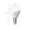 Philips Lampor E14 LED 5.1 Watt varmvit dimbar 470 Lumen