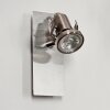 Yometchen Vägglampa, Väggspotlight LED Nickel matt, 1-ljuskällor